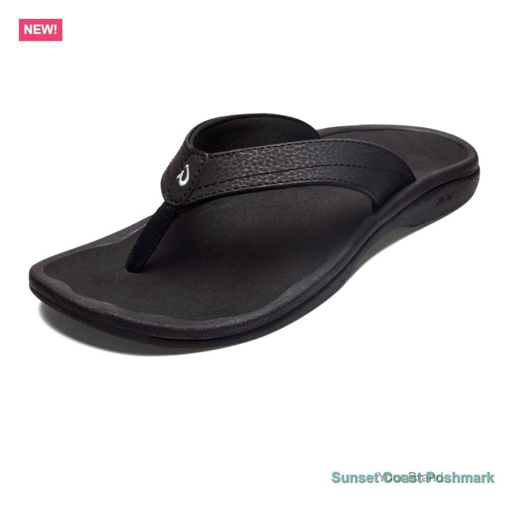 Water Resistant Flip Flops With Arch Support & Enhanced Grip